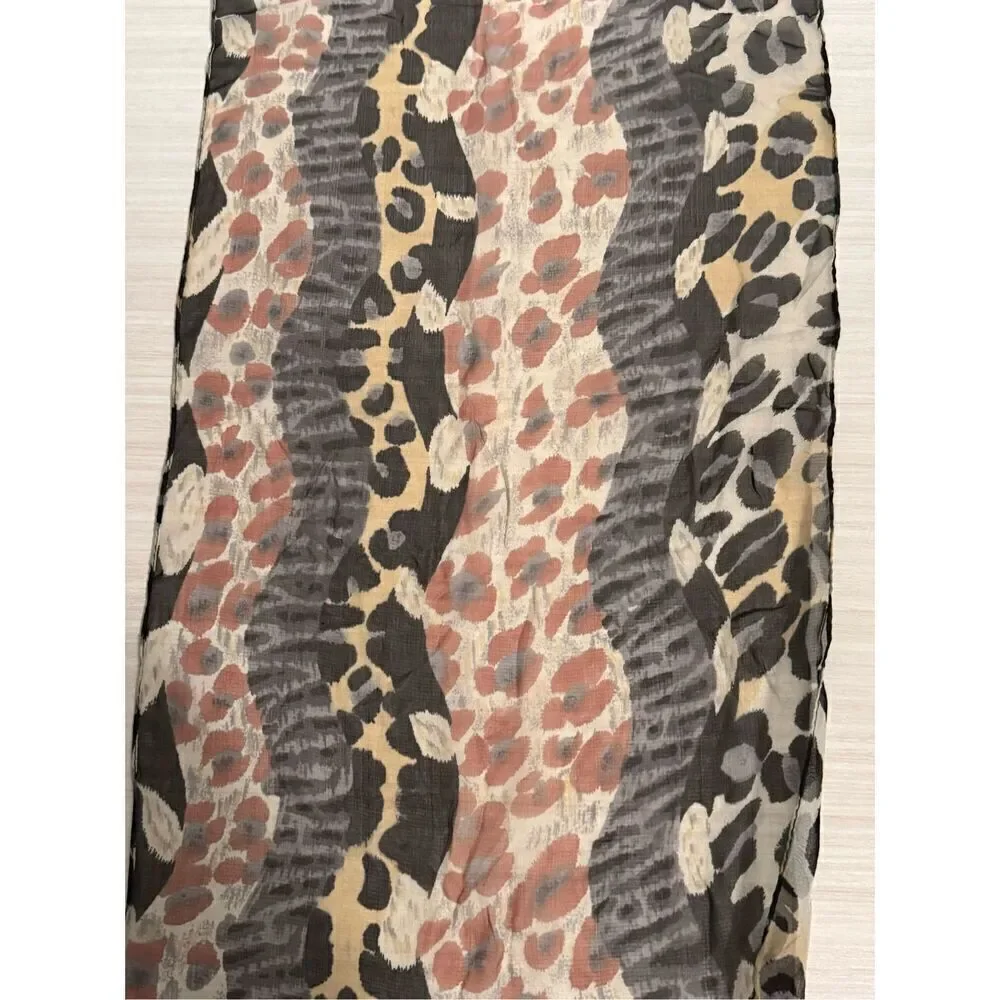 BERKSHIRE HANDKRCHF  Animal Print Scarf